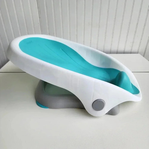 Summer Clean Rinse Baby Bather Bath Tub Infant Support Bathtime Newborn Aqua - Picture 1 of 16